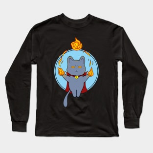 Wizard Cat Long Sleeve T-Shirt